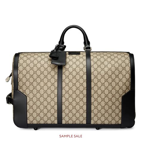 gucci supreme duffle bag price|gucci duffle bag.